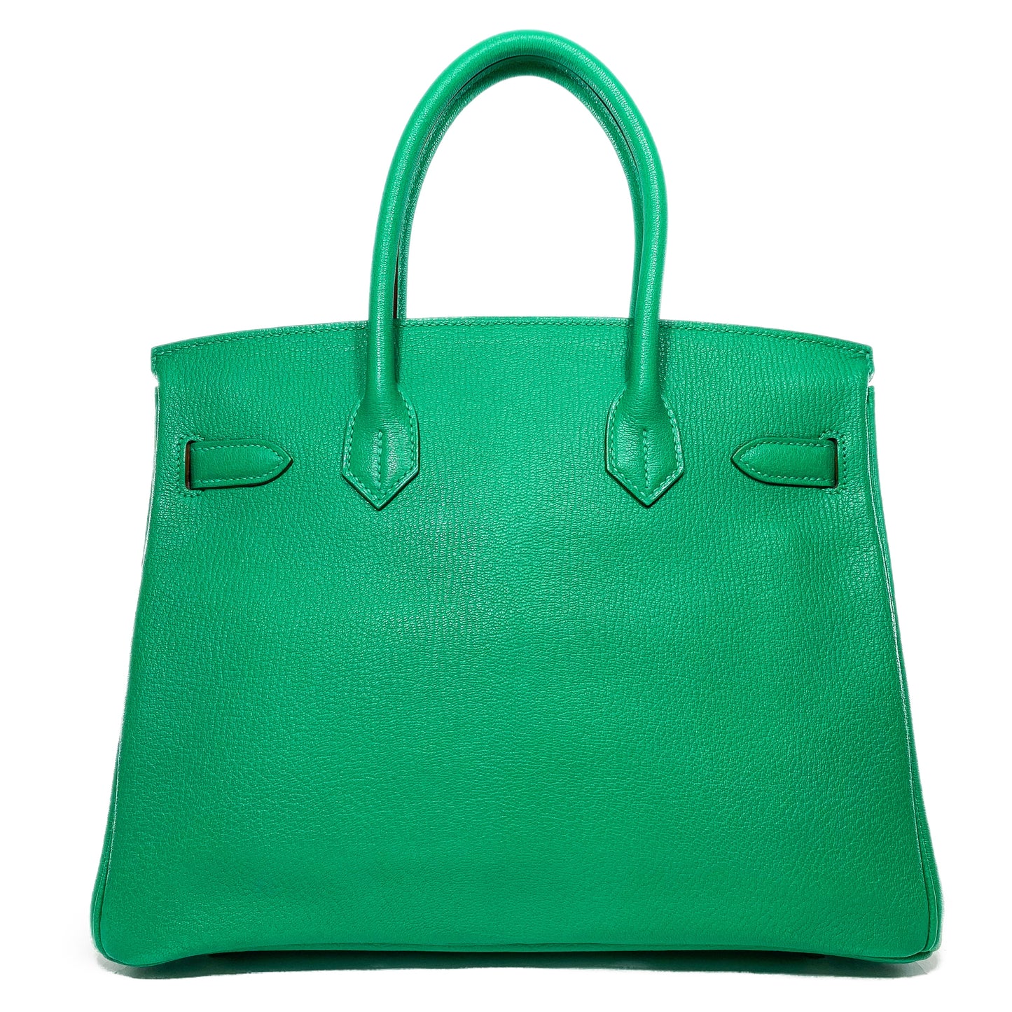 Hermes Birkin 30 Menthe Blue Jean Verso Chevre Palladium Hardware