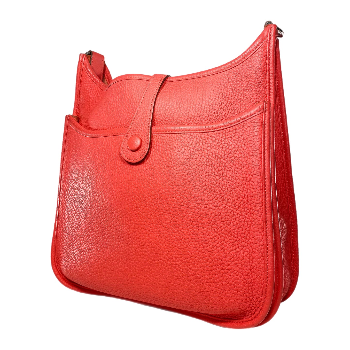 Hermes Evelyne PM Rose Jaipur Palladium Hardware