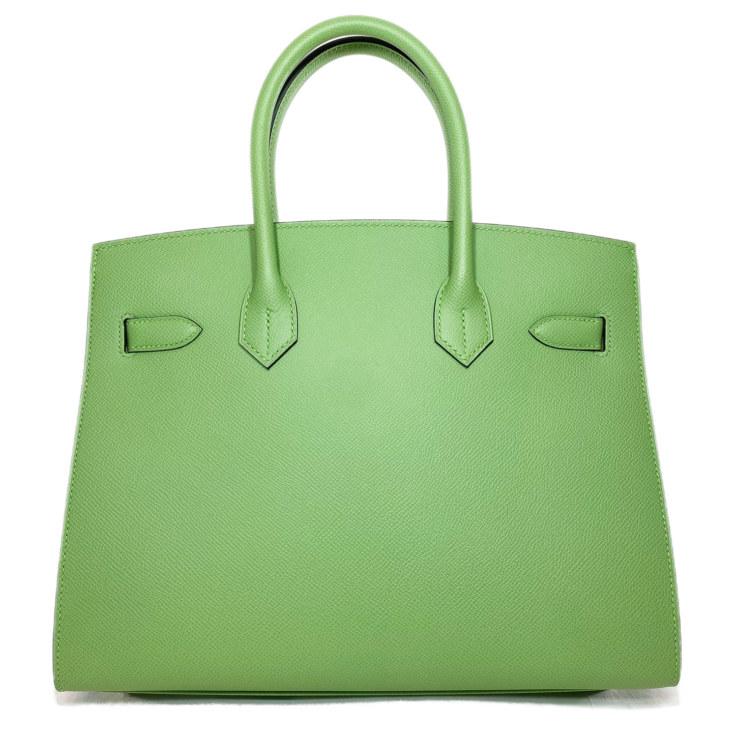 Hermes Birkin 30 Vert Criquet Sellier Epsom Gold Hardware