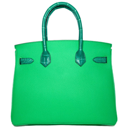 Hermes Birkin 30 Touch Vert Jade Vert Comics Nilo Crocodile Togo Palladium Hardware