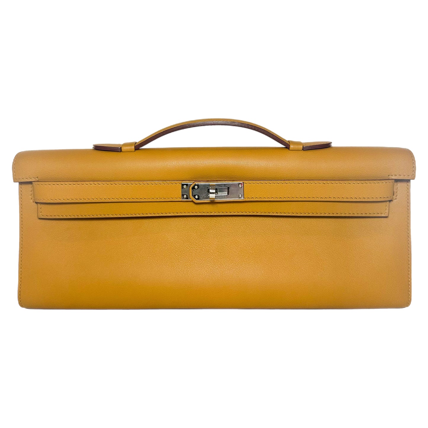 Hermes Kelly Cut Natural Sable Swift Palladium Hardware