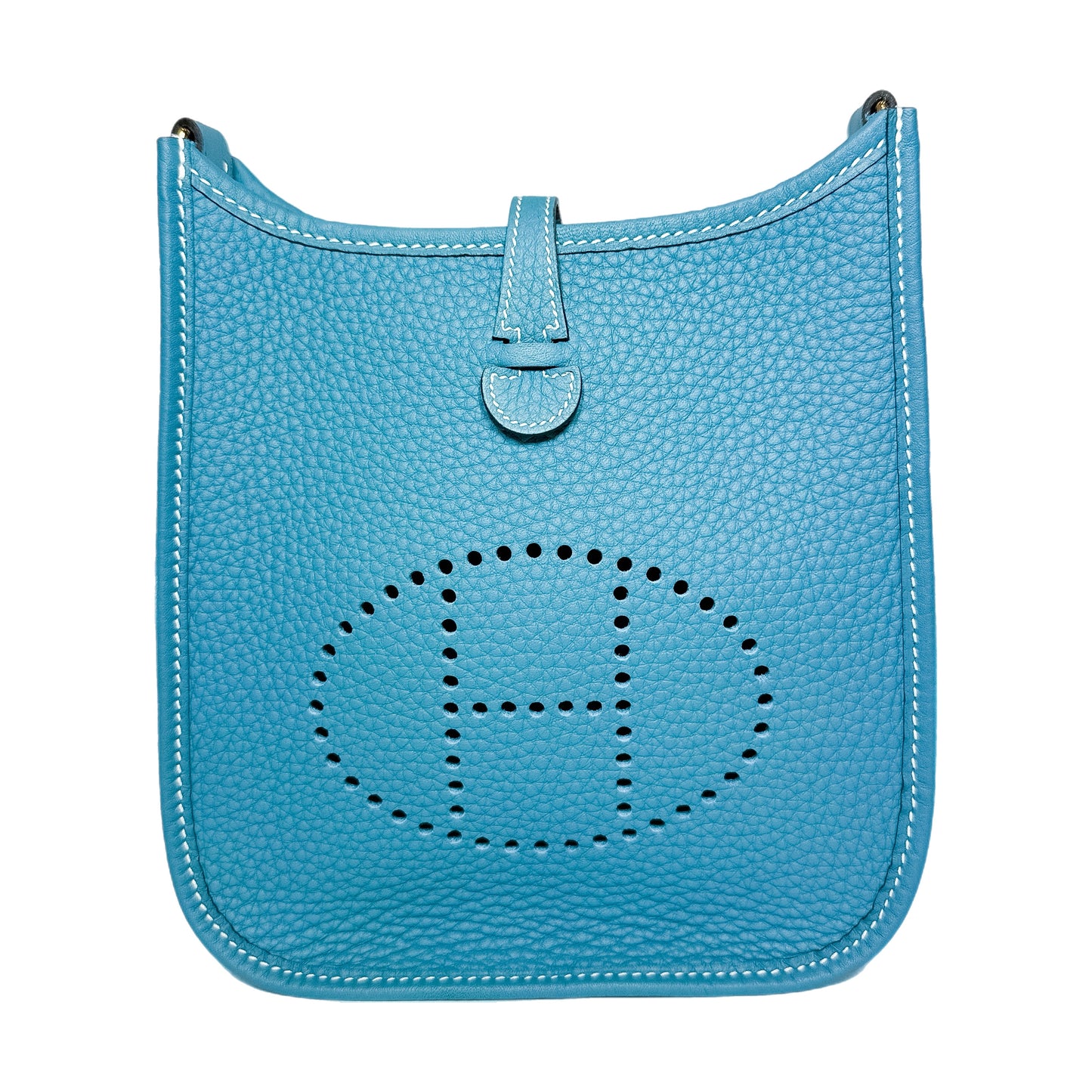 Hermes Blue Jean TPM Gold Hardware