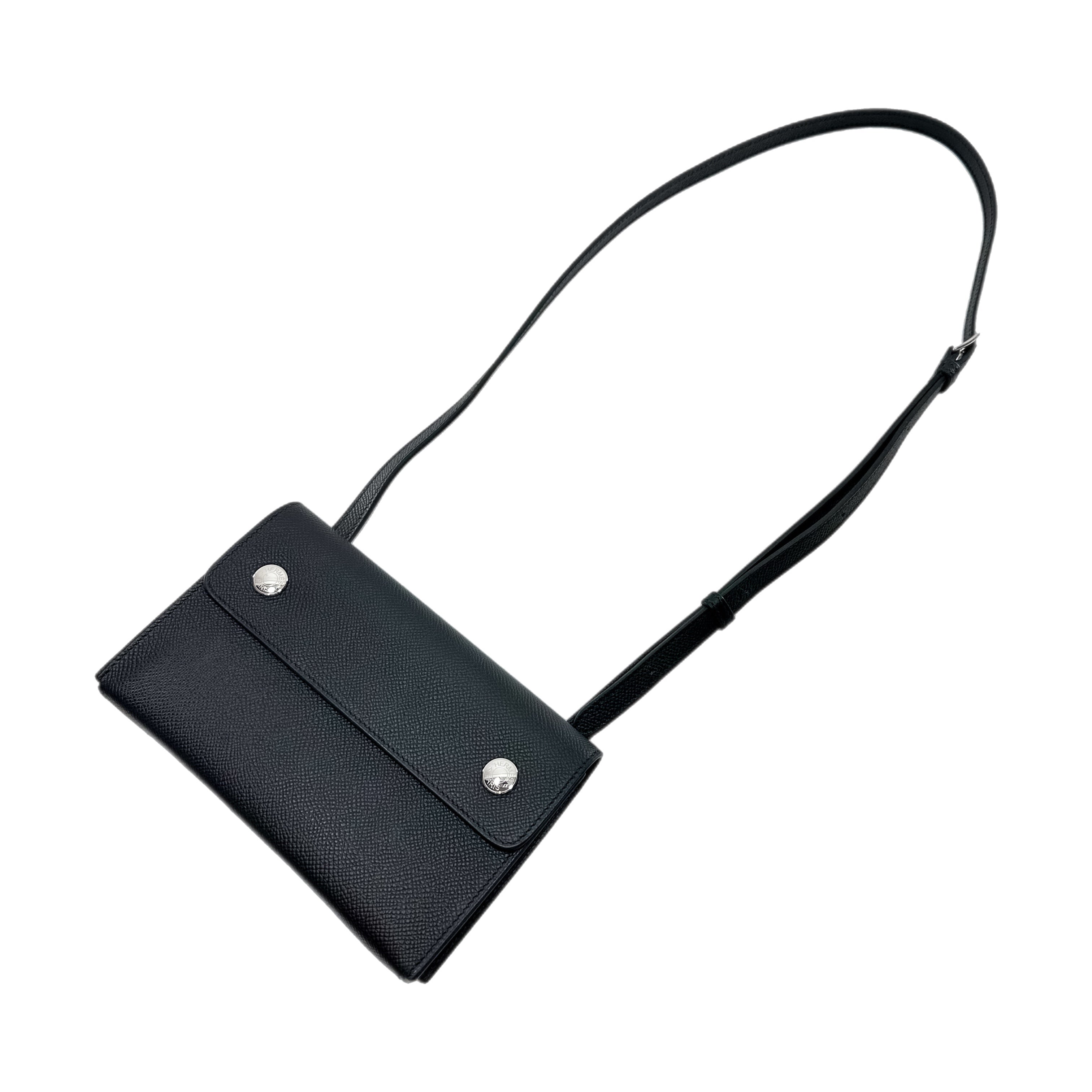Hermes Hermesnap Black Wallet | Consign of the Times ™