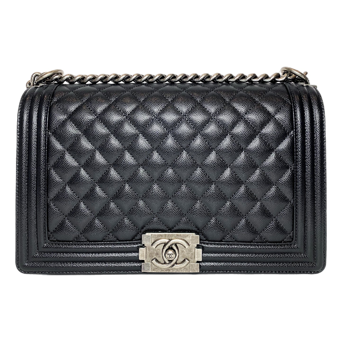 Chanel Black New Medium Boy Bag