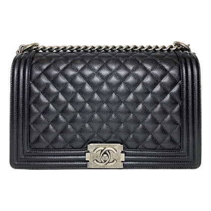 Chanel Black New Medium Boy Bag