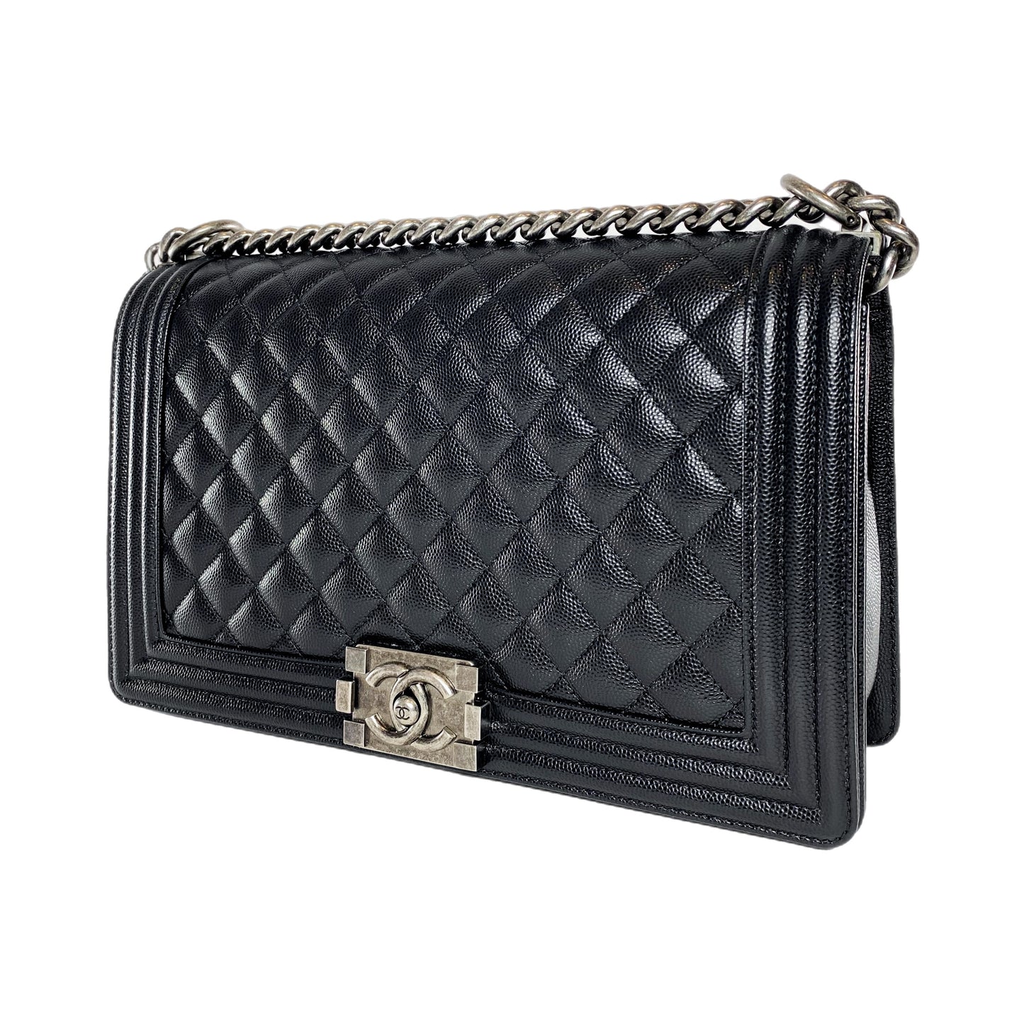Chanel Black New Medium Boy Bag