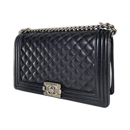 Chanel Black New Medium Boy Bag