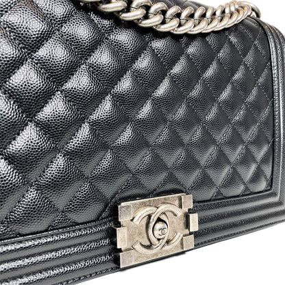 Chanel Black New Medium Boy Bag