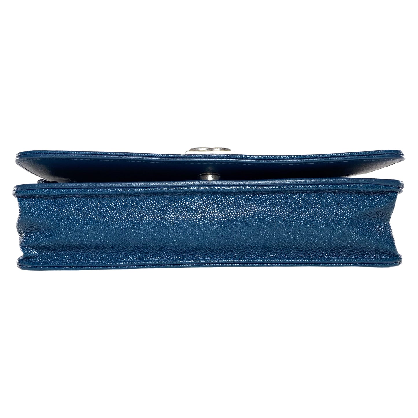 Chanel Navy Boy Wallet on Chain