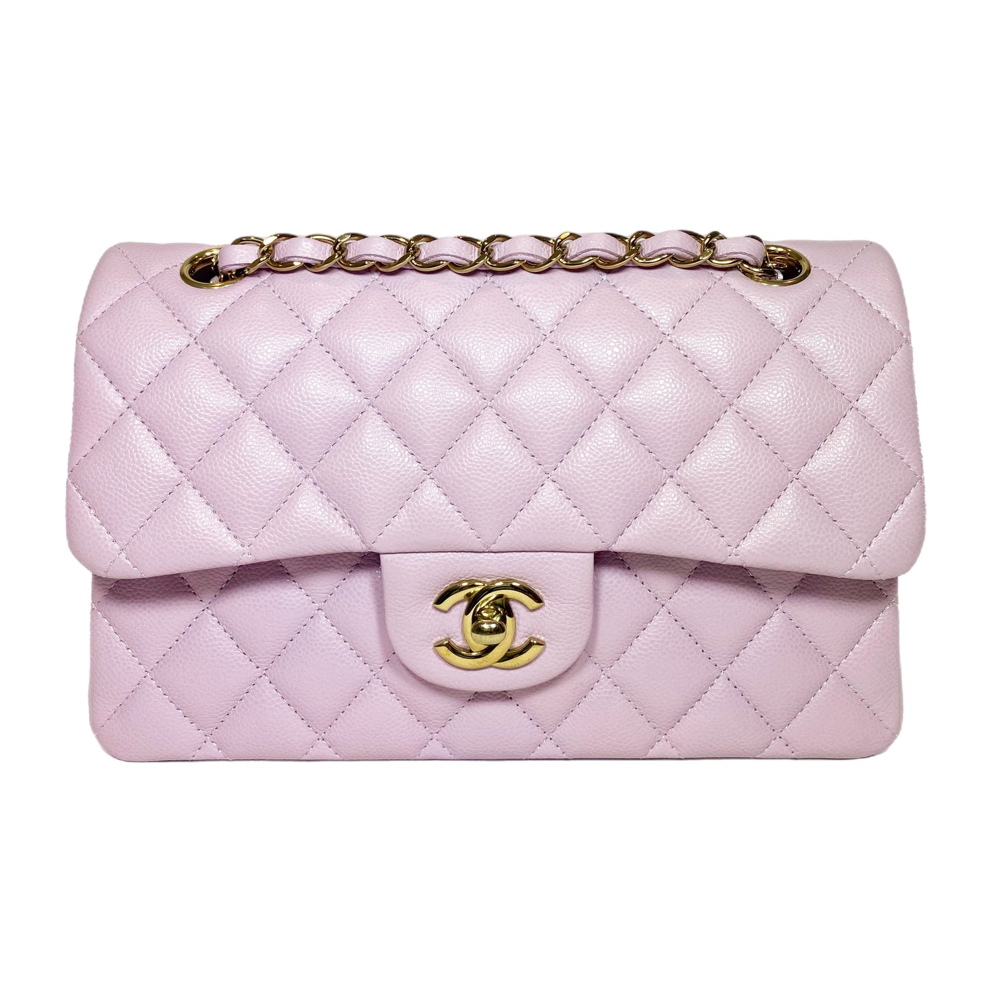 Chanel Lilac Small Classic Double Flap Bag