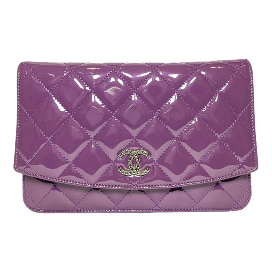 Chanel Violet Brilliant Wallet on Chain