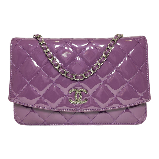 Chanel Violet Brilliant Wallet on Chain
