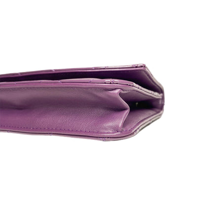 Chanel Violet Brilliant Wallet on Chain