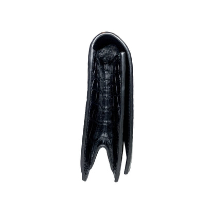 Gucci Black Crocodile Clutch