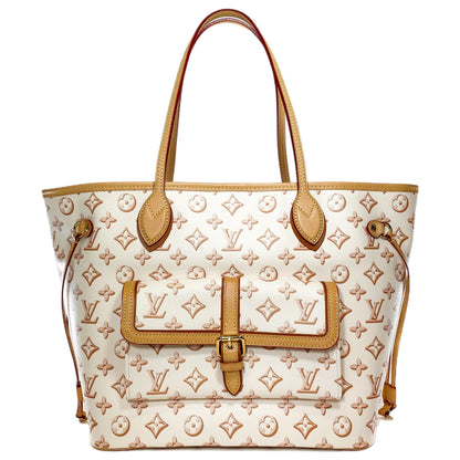 Louis Vuitton Beige Clair Fall for You Monogram Neverfull Tote
