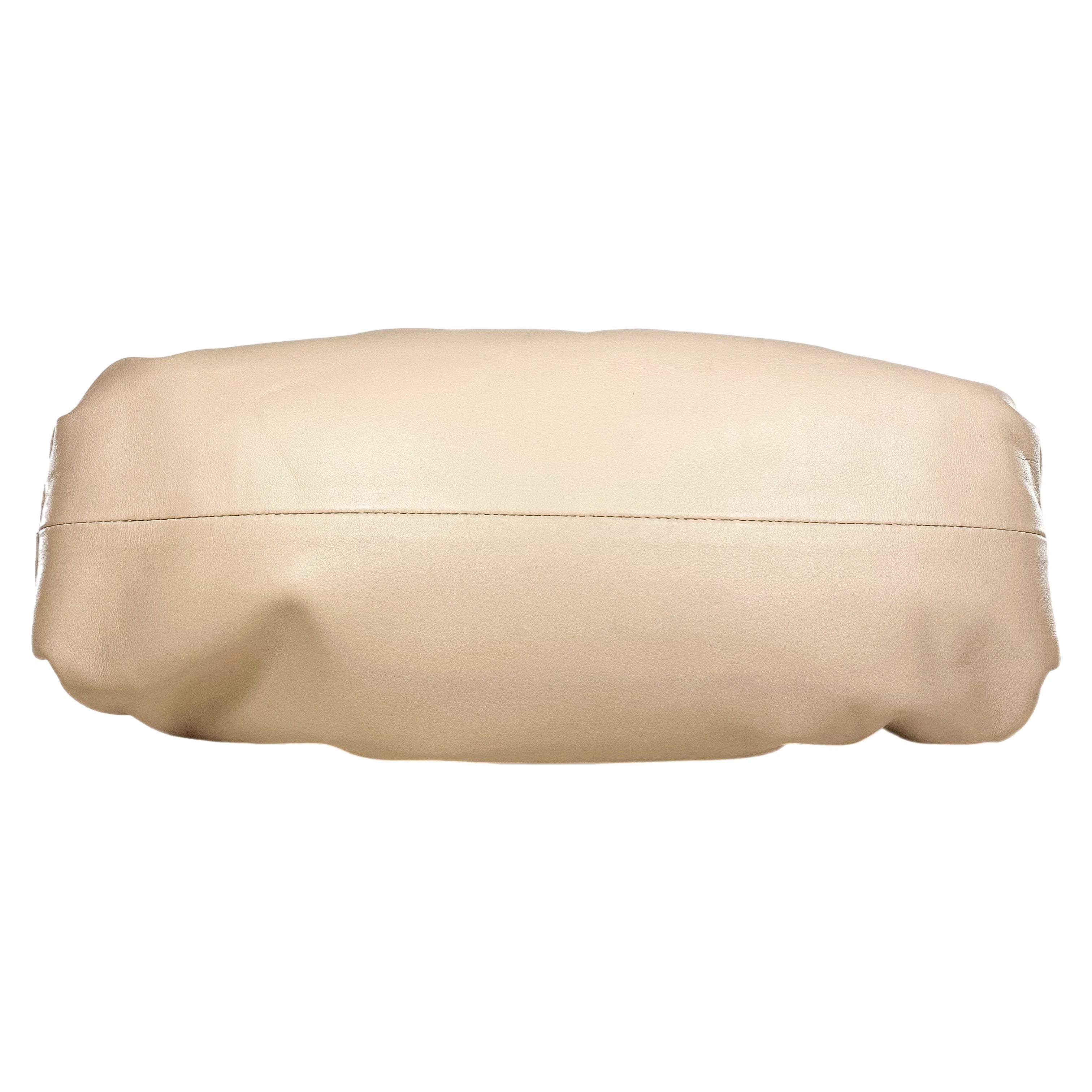 Bottega Veneta Nude Oversized Pouch