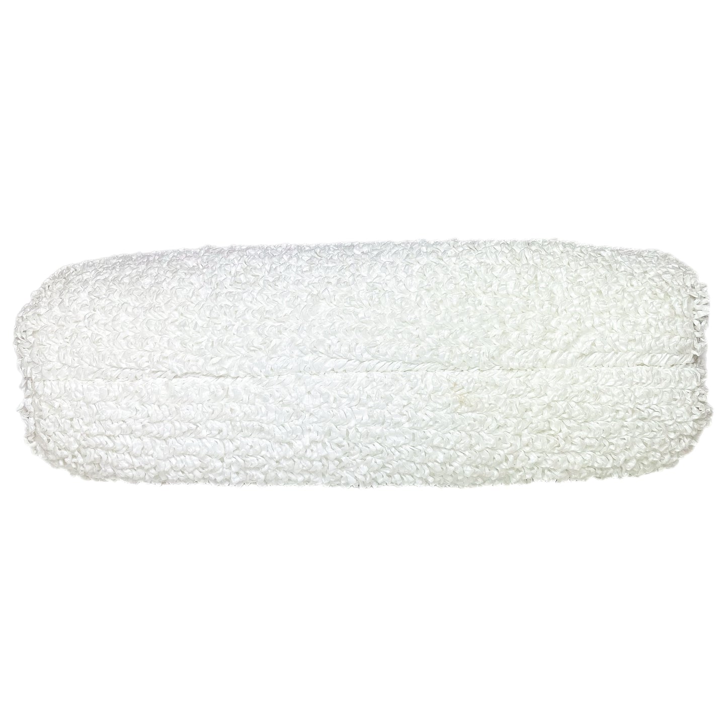 Bottega Veneta White The Pouch Curly Raffia