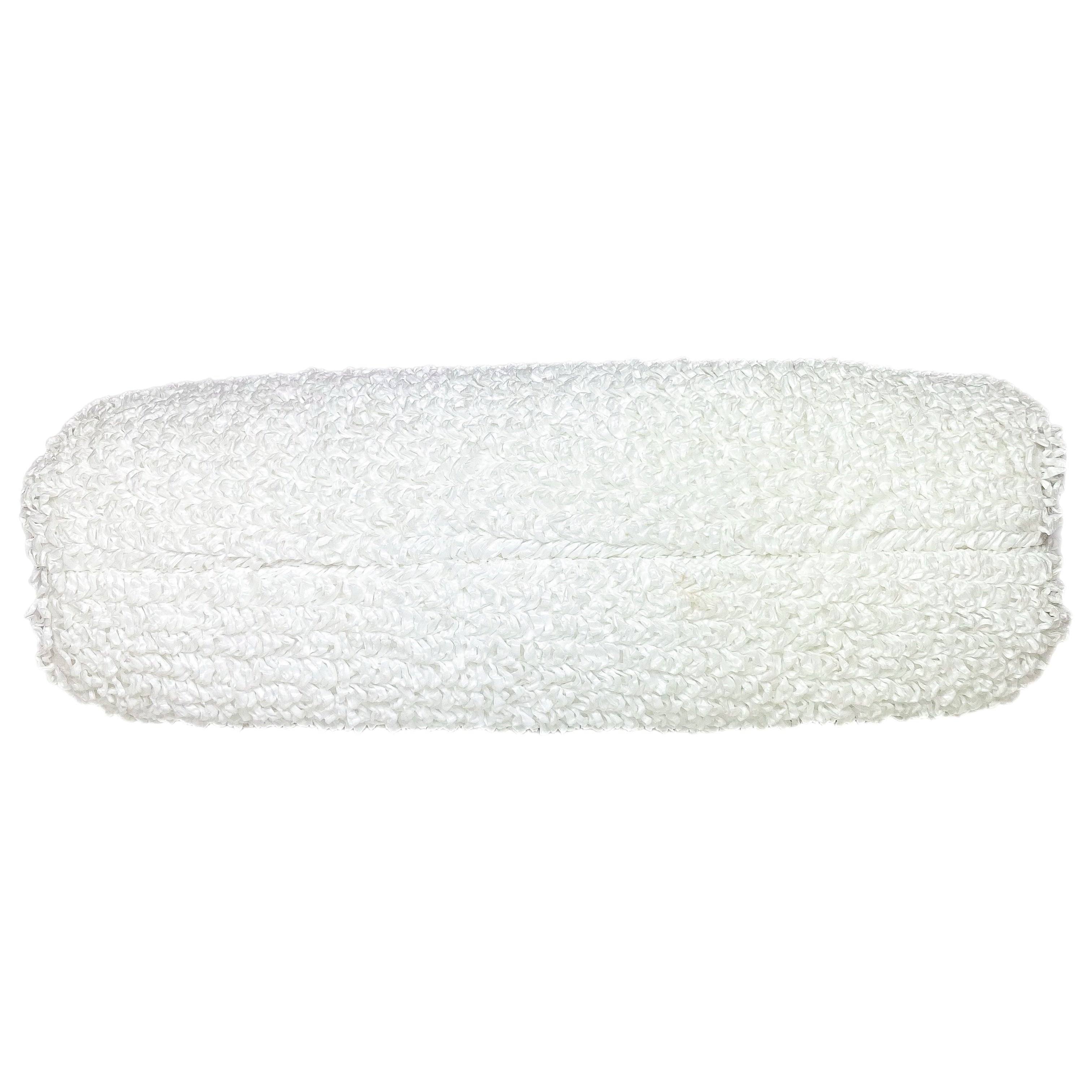 Bottega Veneta White The Pouch Curly Raffia
