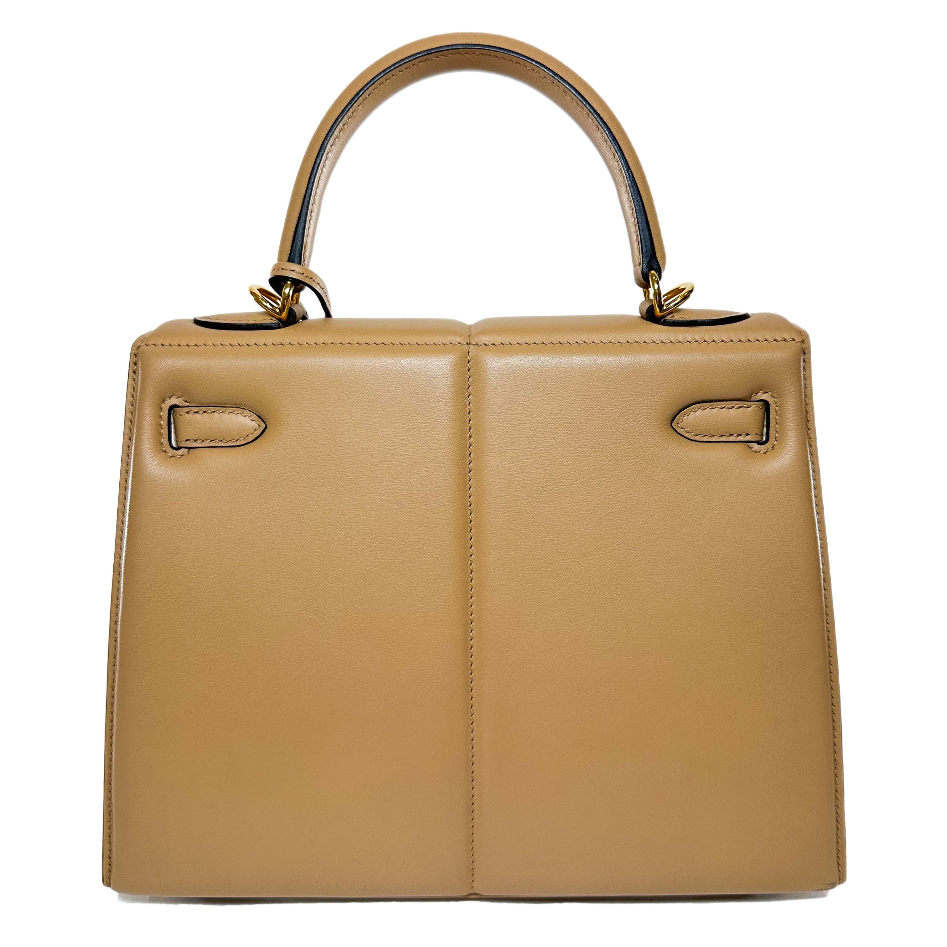 Hermes Kelly 25 Chai Swift Padded Sellier Gold Hardware – Consign