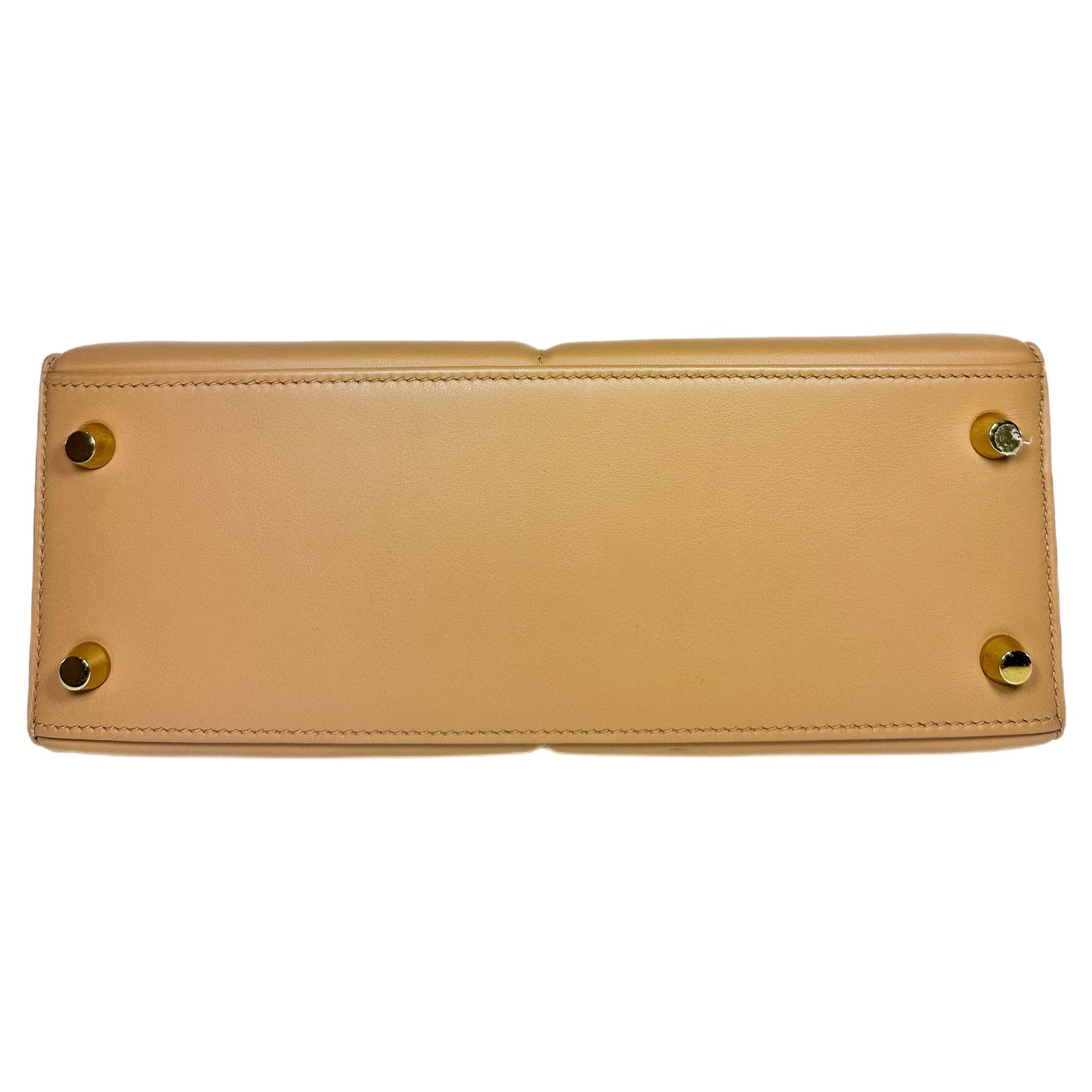 Hermes Kelly 25 Chai Swift Padded Sellier Gold Hardware