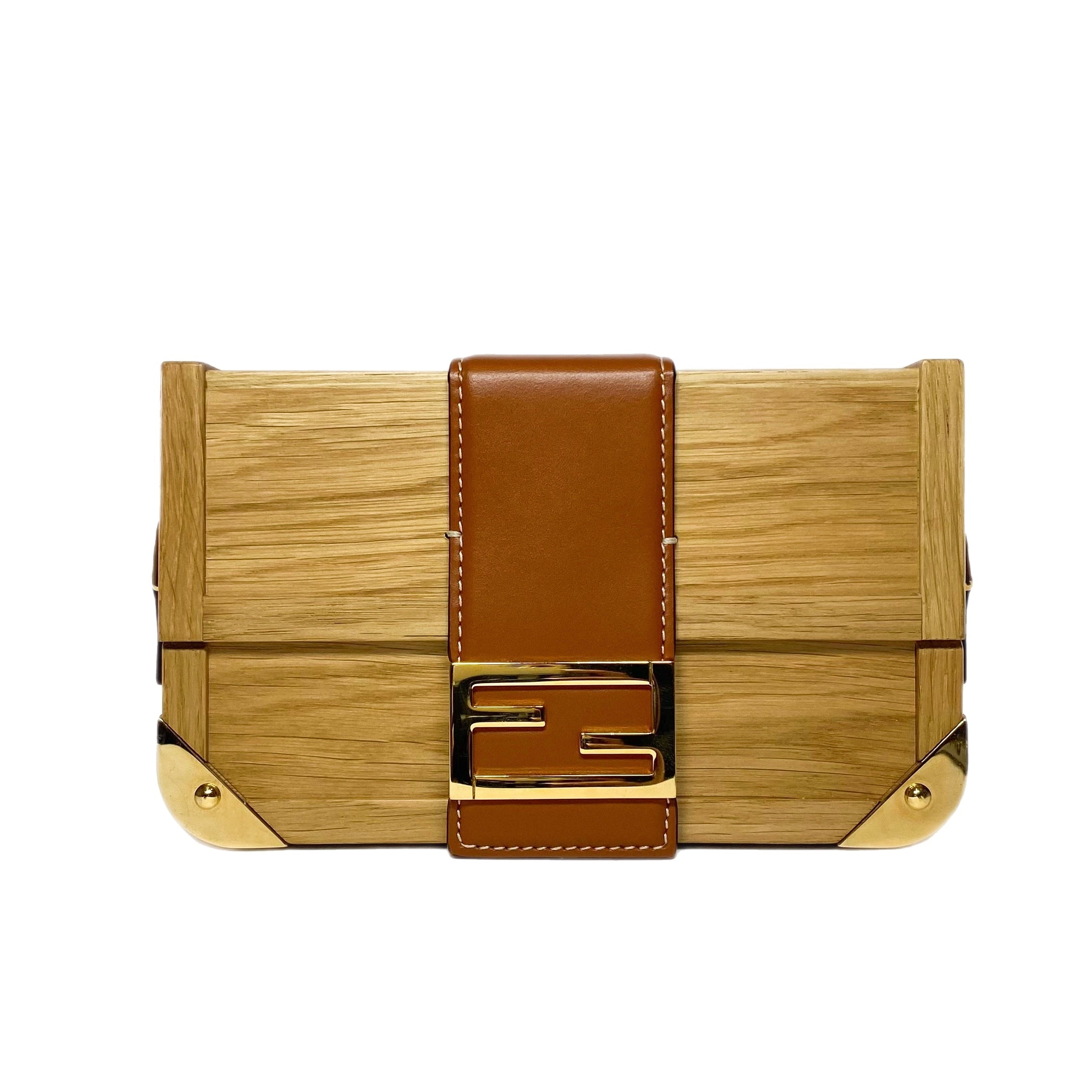 Fendi Wooden Mini Baguette