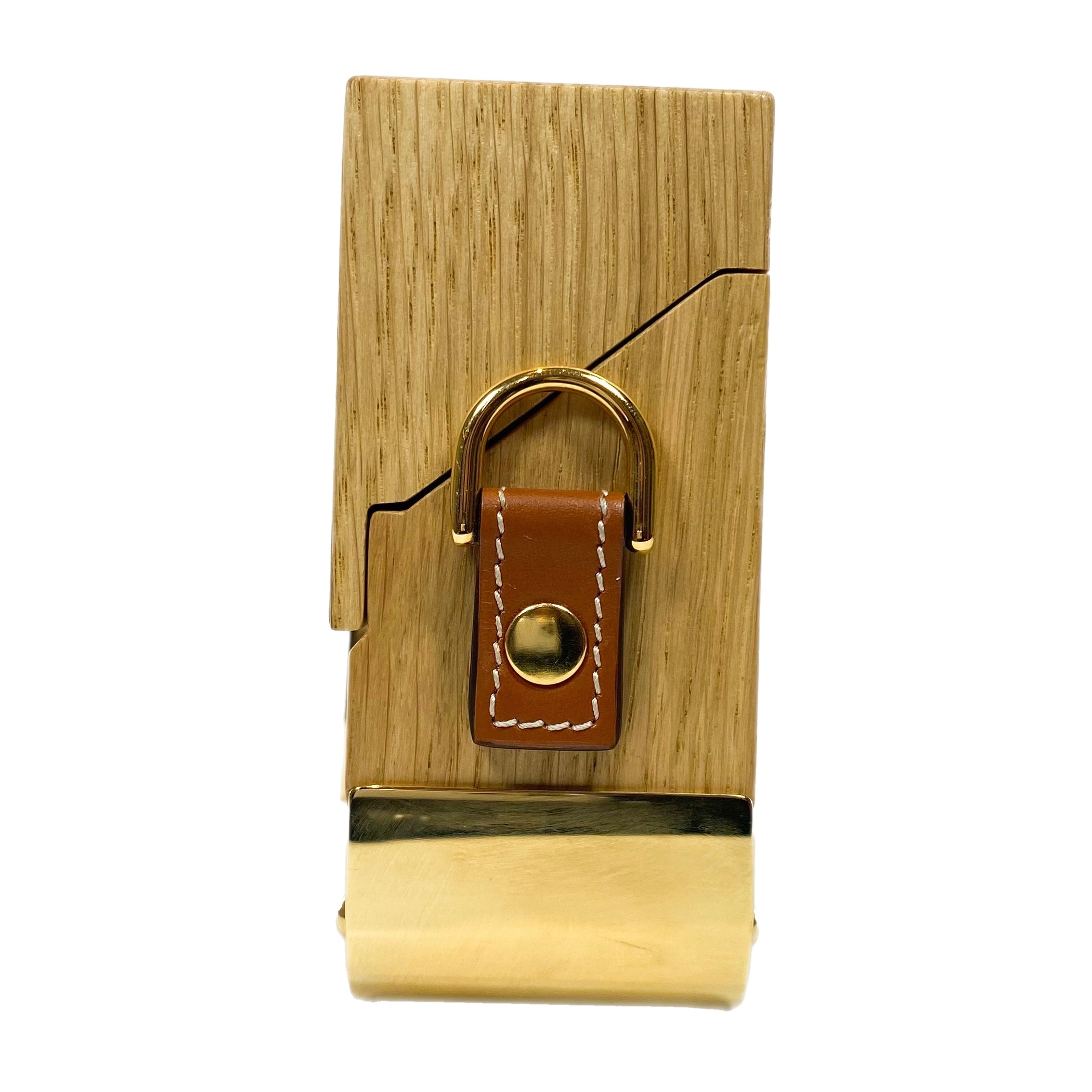 Fendi Wooden Mini Baguette