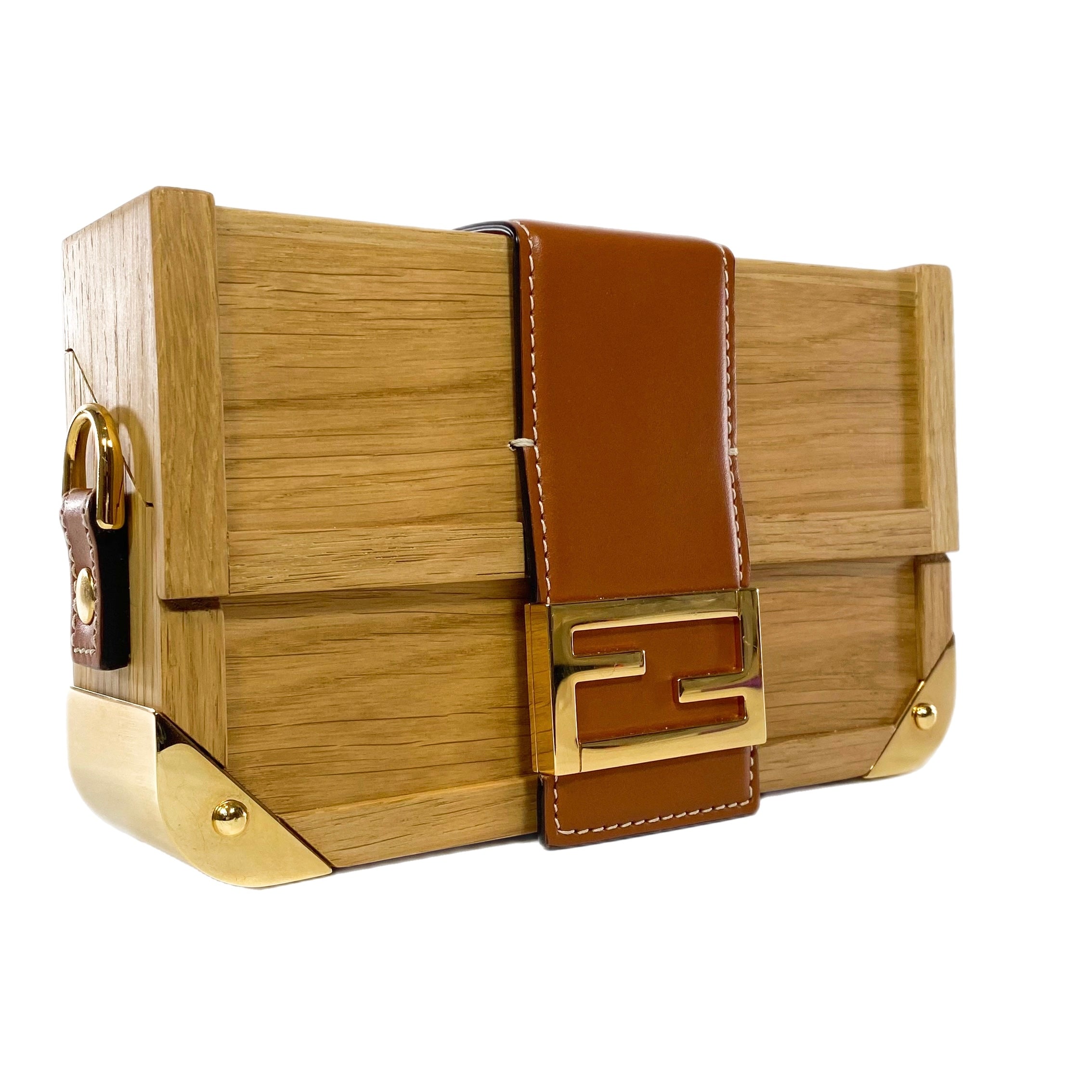 Fendi Wooden Mini Baguette