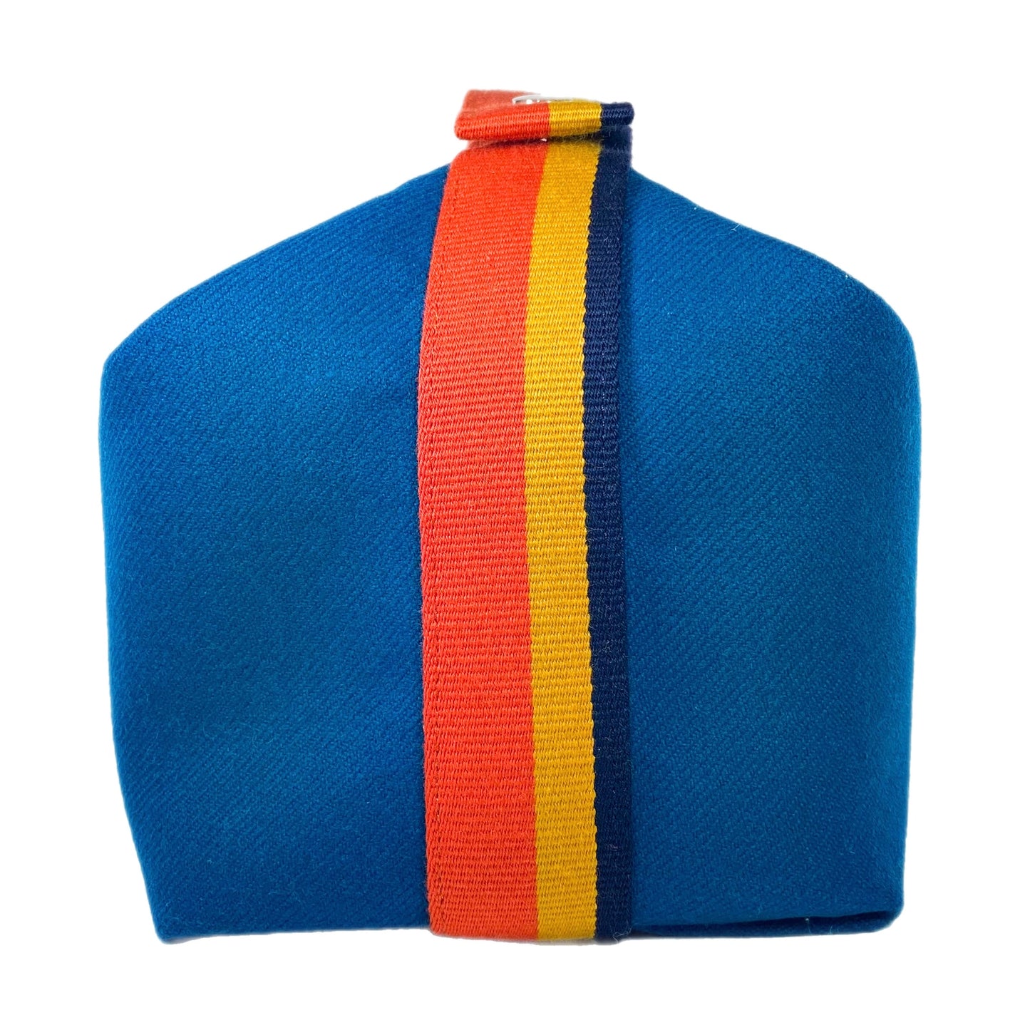 Hermès Bride-a-Brac Blue Paon Wool Rocabar Large Vanity Case