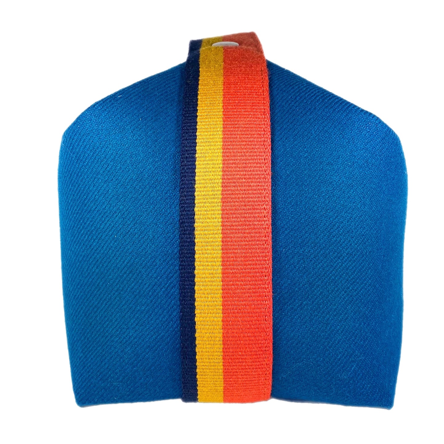 Hermès Bride-a-Brac Blue Paon Wool Rocabar Large Vanity Case