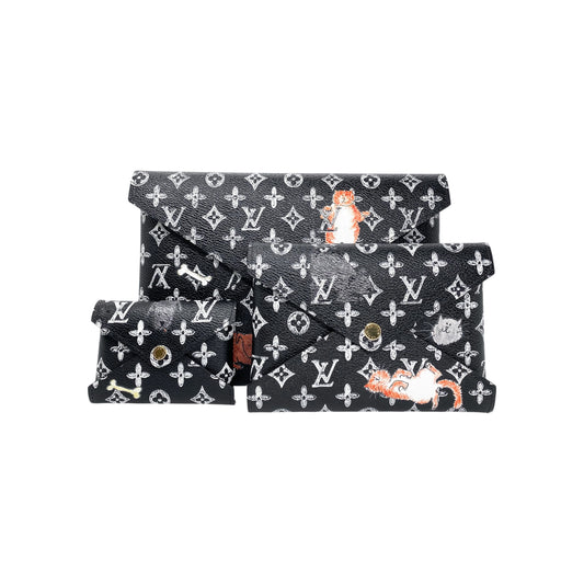 Louis Vuitton Black Cat-O-Gram 3 Piece Set