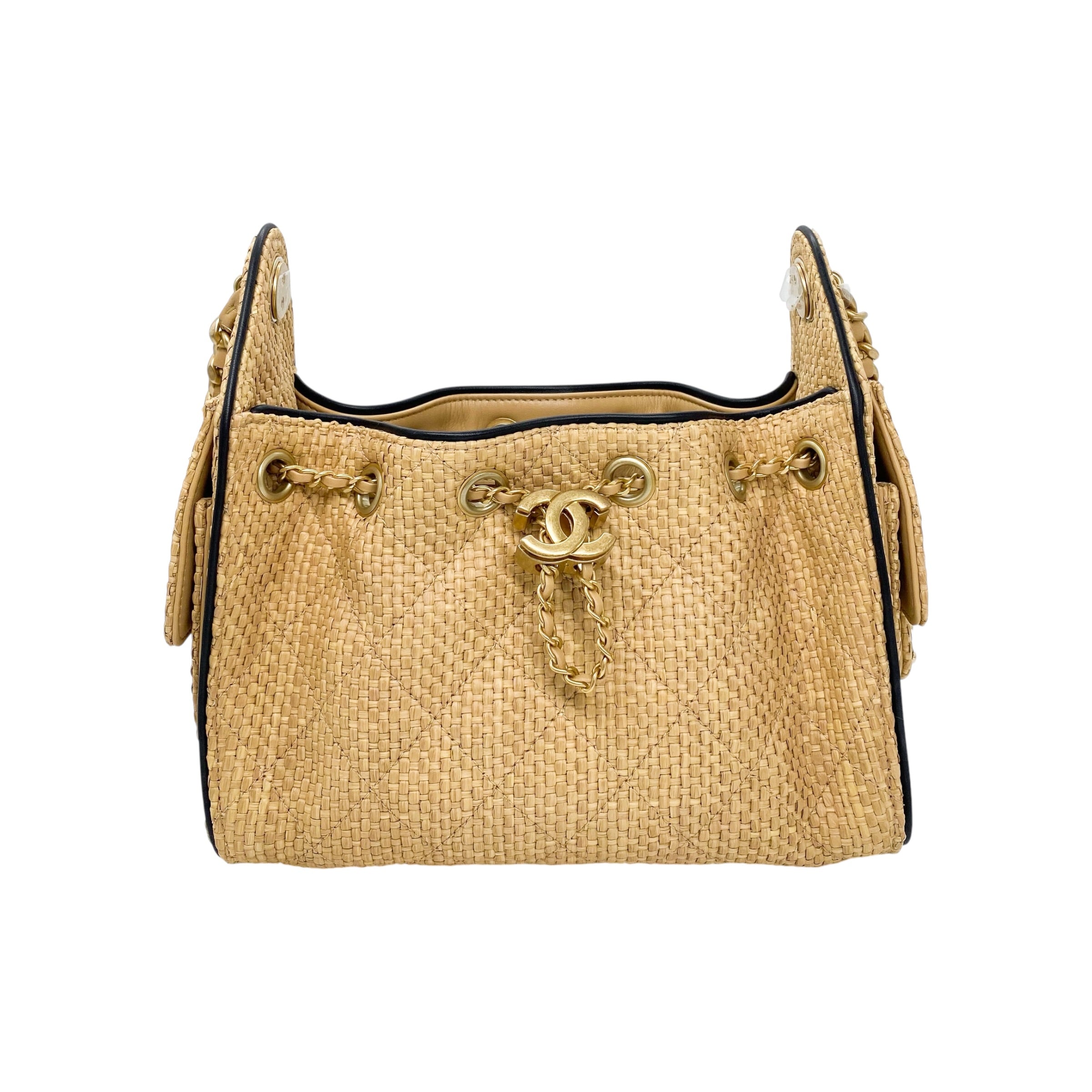 Chanel 25 Beige Raffia Mini – Consign of the Times ™
