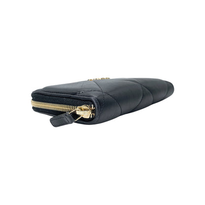 Chanel 19 Black Zippy Wallet