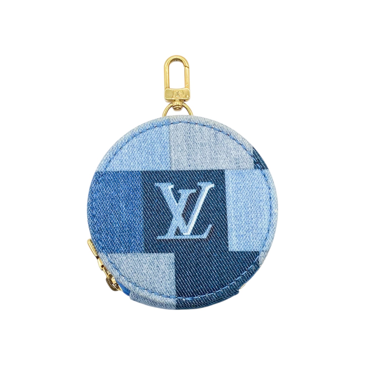 Louis Vuitton Denim Patchwork Pochette