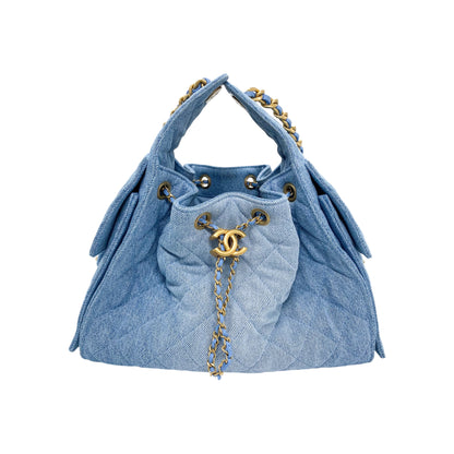 Chanel 25 Denim Small