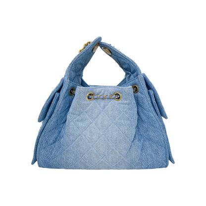 Chanel 25 Denim Small