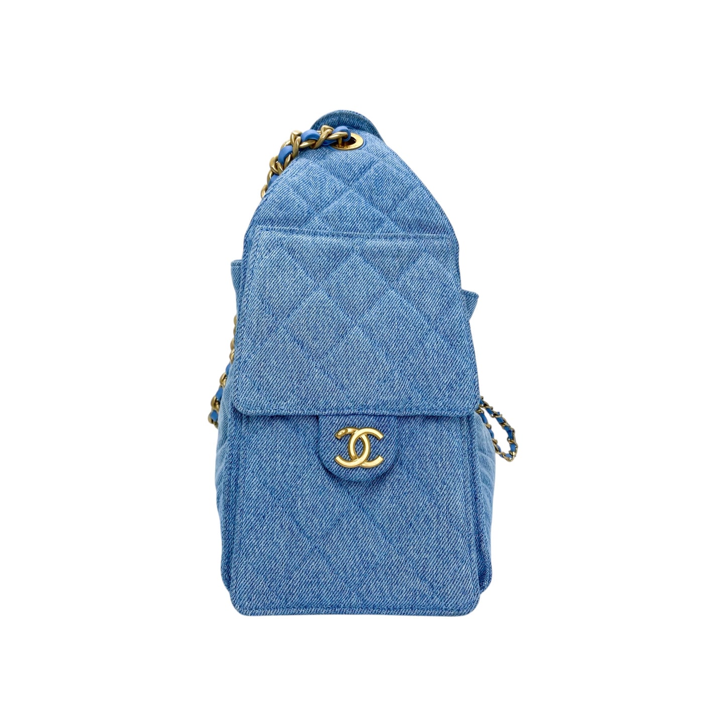 Chanel 25 Denim Small