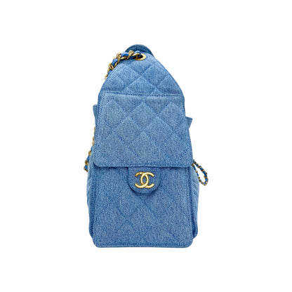 Chanel 25 Denim Small