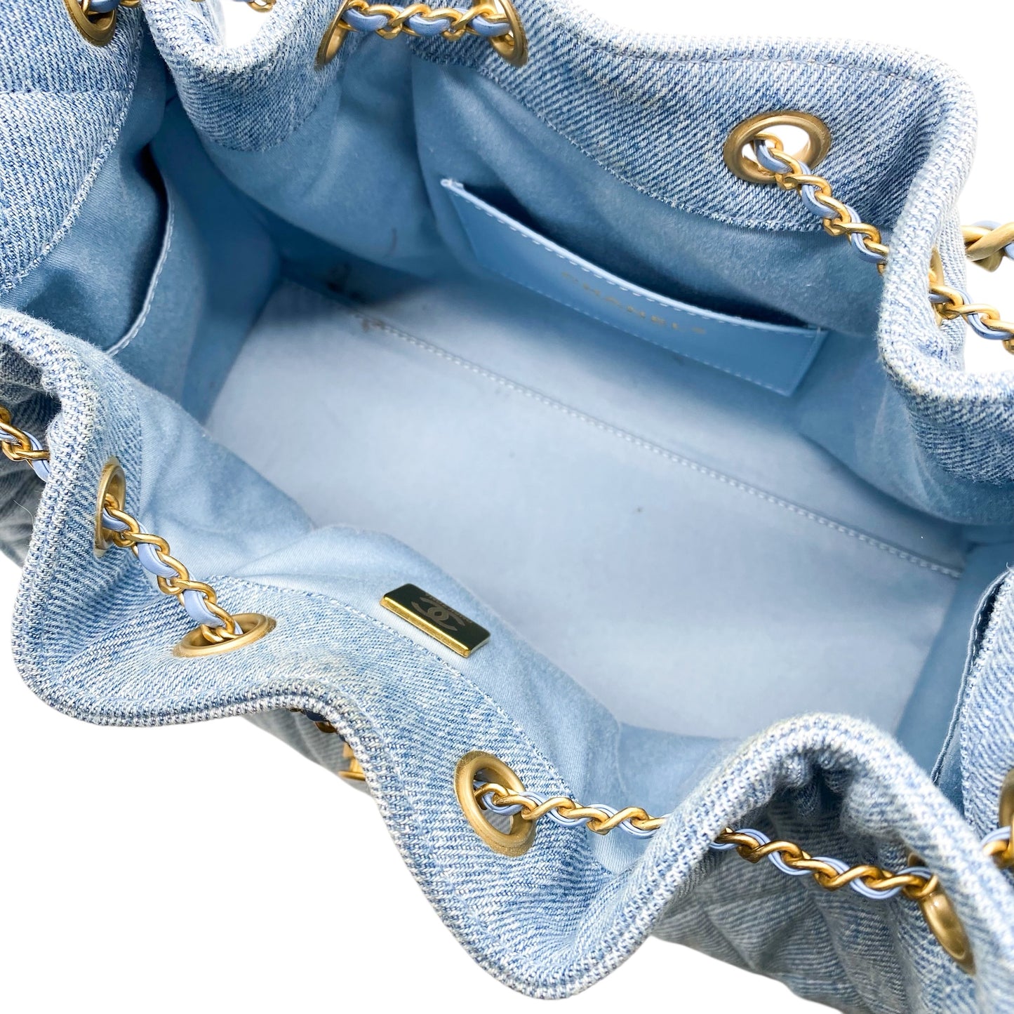 Chanel 25 Denim Small