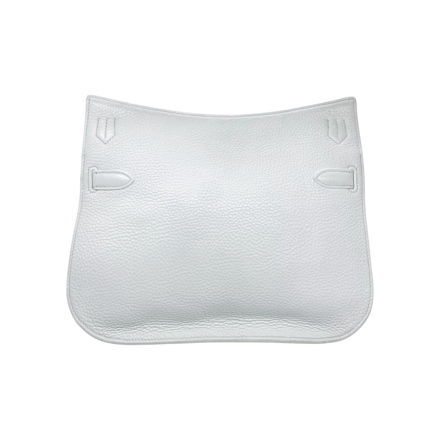 Hermes Jypsiere 28 White Clemence Palladium Hardware