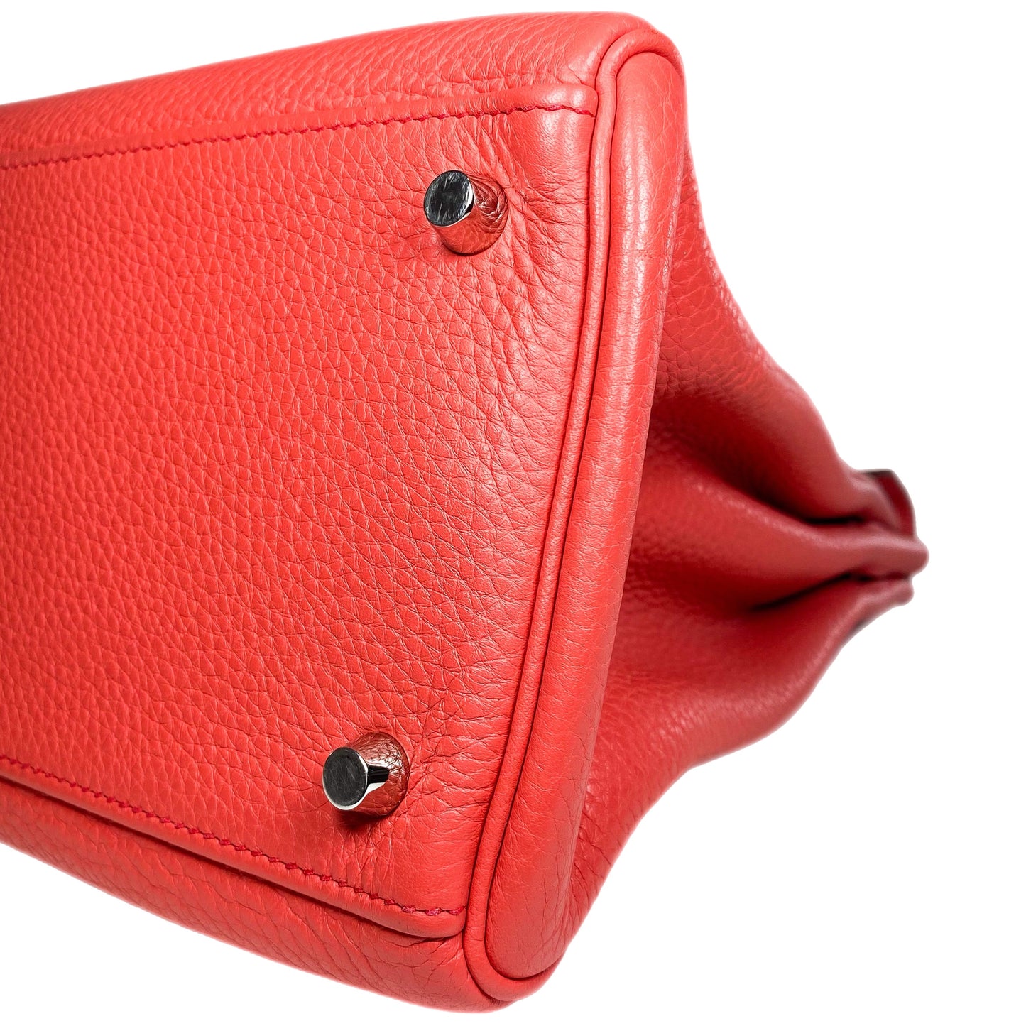 Hermes Kelly 35 Rose Jaipur Togo Palladium Hardware