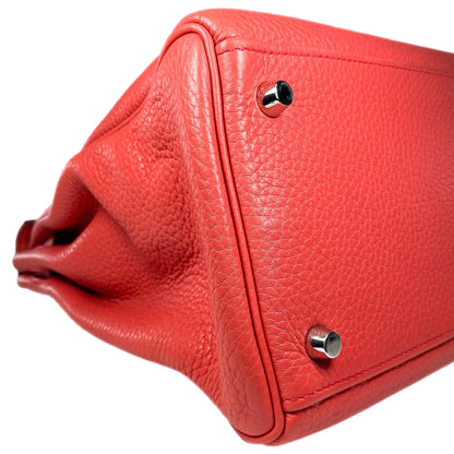 Hermes Kelly 35 Rose Jaipur Togo Palladium Hardware