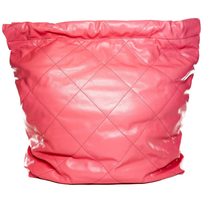 Chanel 22 Large Coral Pink