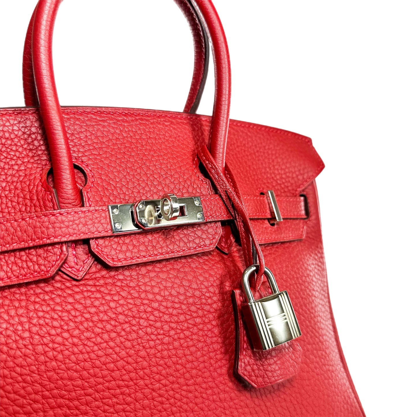 Hermes Birkin 25 Rouge Grenat Togo Palladium Hardware