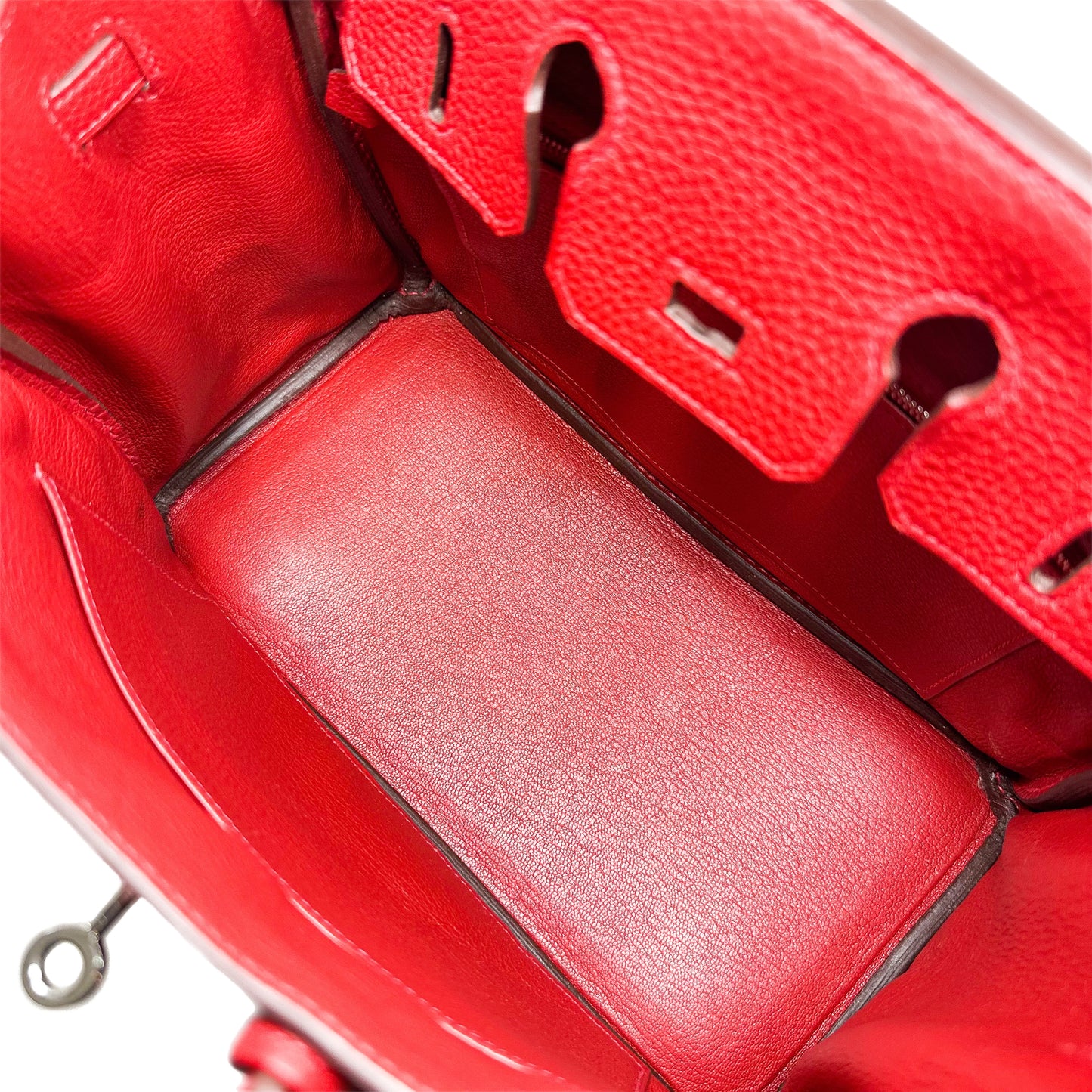 Hermes Birkin 25 Rouge Grenat Togo Palladium Hardware