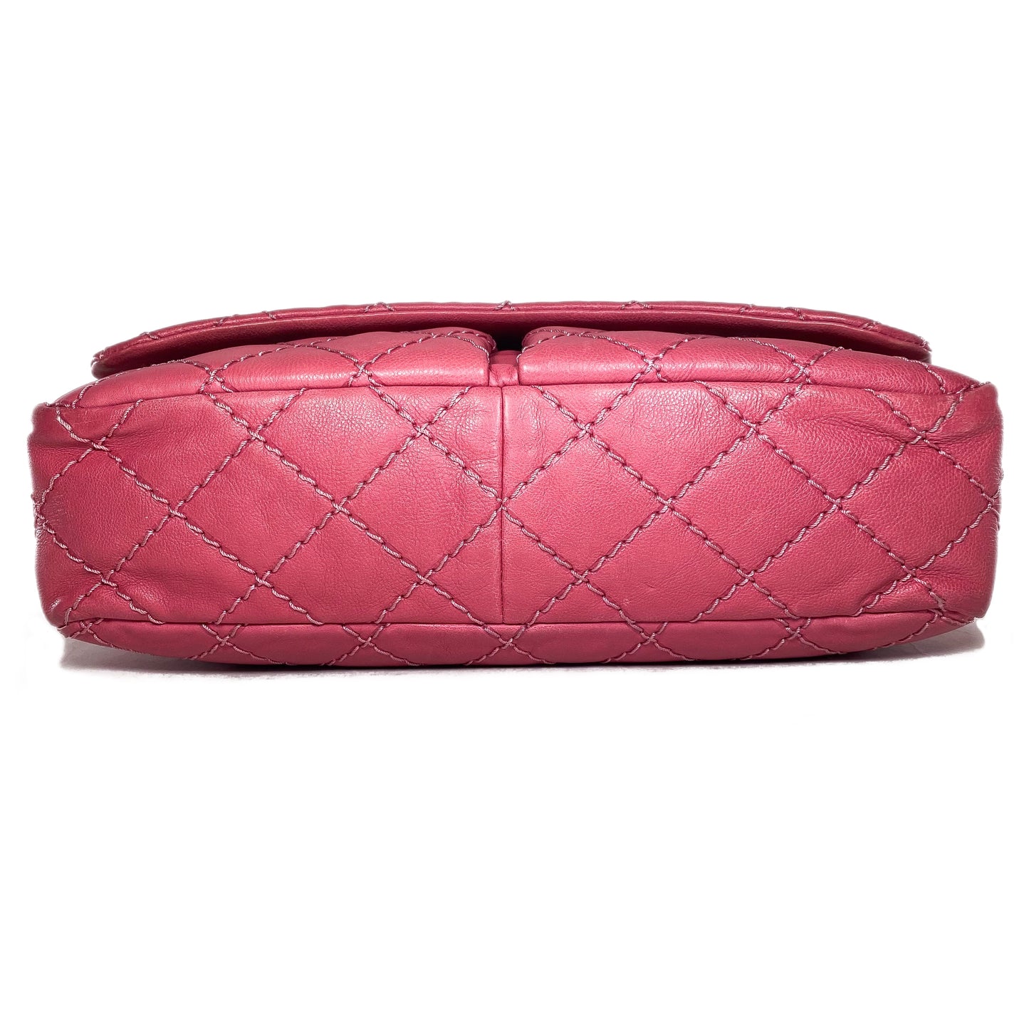 Chanel Pink Natural Beauty Split Pocket Flap Bag