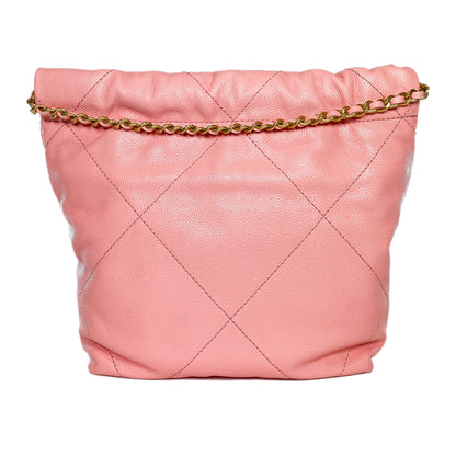 Chanel 22 Coral Pink Mini