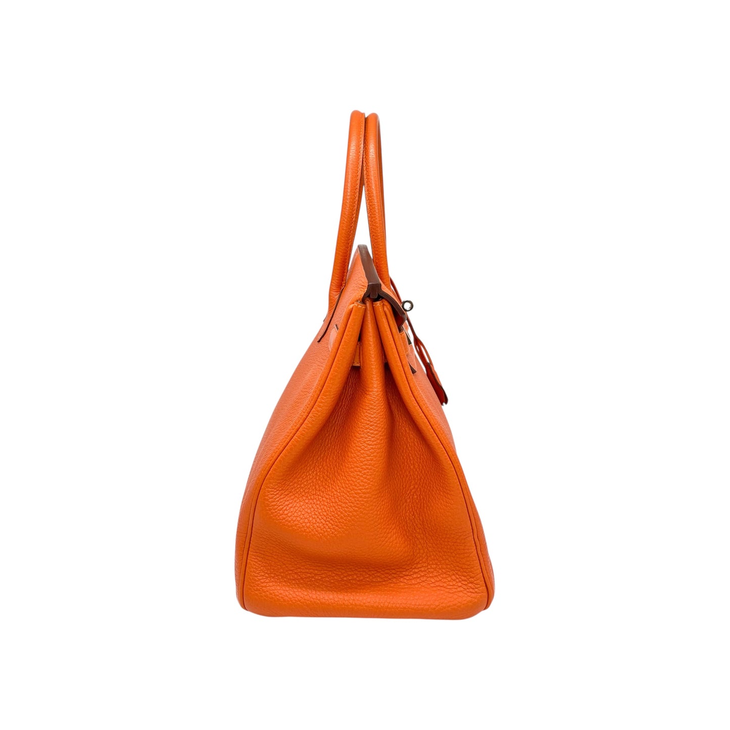 Hermes Birkin 35 Orange Togo Palladium Hardware