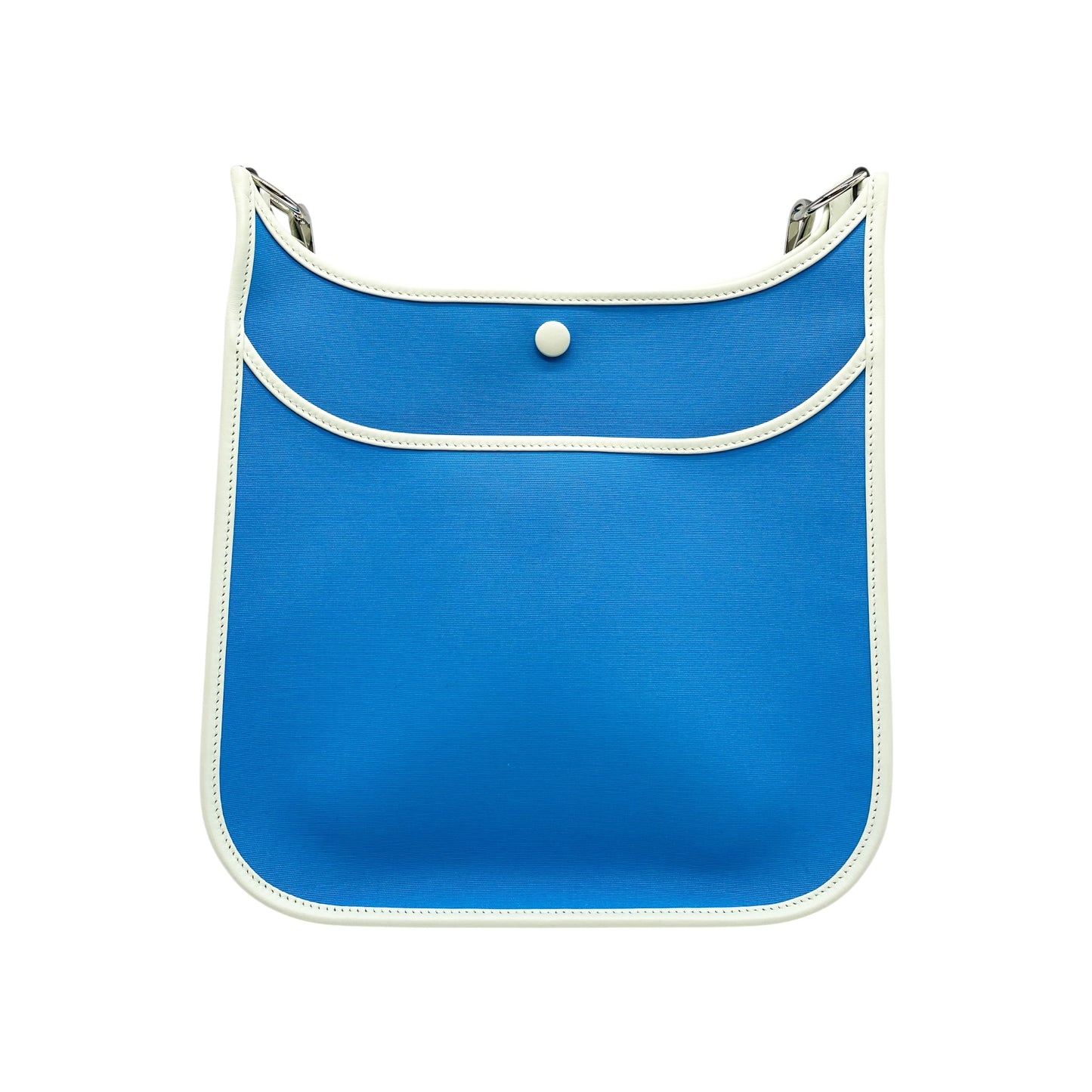 Hermes Evelyne Neo White Bleu Azteque Vert Fizz Palladium Hardware