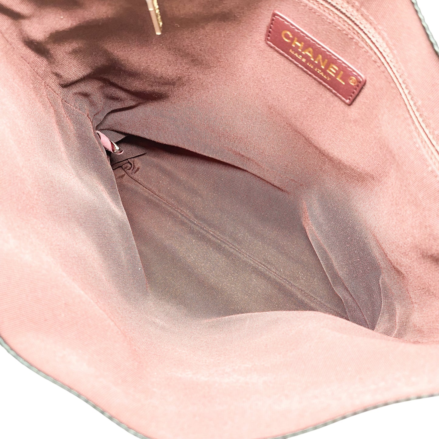 Chanel Black Chain Shopper Tote Bag