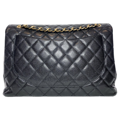 Chanel Black Maxi Single Flap Bag